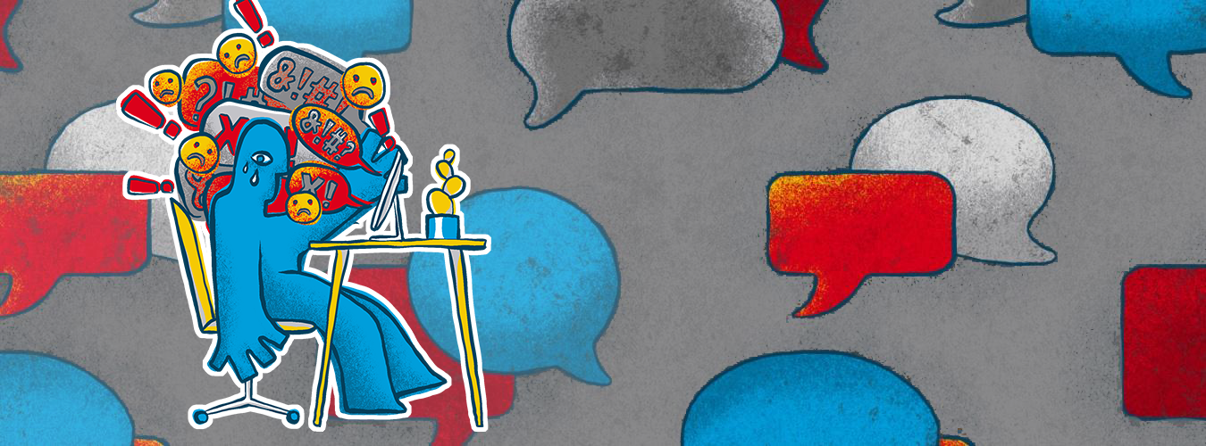 El discurso de odio es: “cualquier tipo de comunicación verbal, escrita o conductual, que ataca o utiliza un lenguaje peyorativo o discriminatorio con referencia a una persona o grupo sobre la base de quiénes son, su religión o etnia". Foto:Naciones Unidas